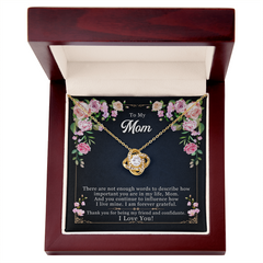 Forever Grateful - Love Knot Necklace